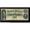 Image 1 : Fr. 2 $5 1861 Demand Note Very Fine. When CAA last sold this note in January, 2000, it had a couple.