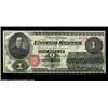 Image 1 : Fr. 16 $1 1862 Legal Tender Choice About New. This example of our first One Dollar Bill has all its.