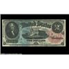 Image 1 : Fr. 42 $2 1869 Legal Tender Very Fine. A nice unmolested Rainbow Deuce, with good margins and decent