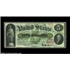 Image 1 : Fr. 61a $5 1862 Legal Tender Choice New. This note has unusually strong, strictly original embossing