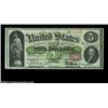 Image 1 : Fr. 63a $5 1863 Legal Tender Gem New. Deep, original embossing and spectacular bright colors are imm