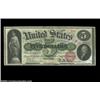 Image 1 : Fr. 63b $5 1863 Legal Tender Fine-Very Fine. This two-serial-number variety is a scarcer 1863 $5 num