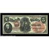 Image 1 : Fr. 68 $5 1875 Legal Tender Note Gem New. The paper originality is plainly evident on this deeply em