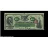 Image 1 : Fr. 95b $10 1863 Legal Tender CGA Choice Uncirculated 64. The color is spectacular, and the Choice d