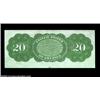 Image 2 : Fr. 126b $20 1863 Legal Tender About New. An absolutely gorgeous piece, with spectacular color and f
