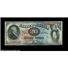 Image 1 : Fr. 127 $20 1869 Legal Tender Choice New. The colors of this Rainbow Twenty are spectacular, and the