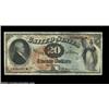 Image 1 : Fr. 127 $20 1869 Legal Tender Very Fine. This note appears in Gengerke's census as a "Fine," but tha