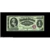 Image 1 : Fr. 215 $1 1886 Silver Certificate Very Choice New. Striking colors adorn this well embossed Martha.