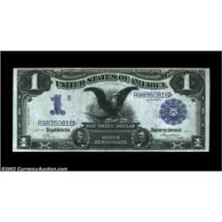Fr. 227 $1 1899 Silver Certificate Gem New. A broadly margined, bright example of one of the scarces