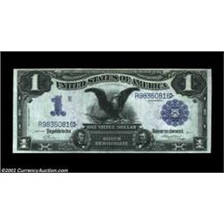 Fr. 227 $1 1899 Silver Certificate Gem New. A broadly margined, bright example of one of the scarces