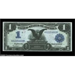 Fr. 232 $1 1899 Silver Certificate Choice New. A well centered Black Eagle with strong color. Import