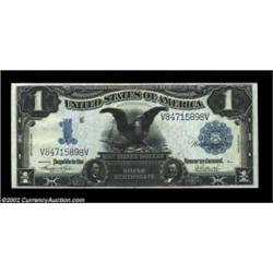 Fr. 233 $1 1899 Silver Certificate Gem New. A lovely example, with excellent centering, perfect colo