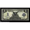 Image 1 : Fr. 233 $1 1899 Silver Certificate Very Choice New. A near-Gem example of this popular Black Eagle t