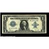 Image 1 : Fr. 237 $1 1923 Silver Certificate Star Note Very Fine. A nice circulated example of the most common