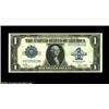 Image 1 : Fr. 238 $1 1923 Silver Certificate Superb Gem New. Cavernous original embossing highlights this broa