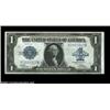 Image 1 : Fr. 239 $1 1923 Silver Certificate Gem New. A beautiful example of this toughest 1923 $1 Silver sign