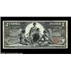 Image 1 : Fr. 247 $2 1896 Silver Certificate Fine-Very Fine. A problem-free Two Dollar Ed with good margins. T