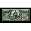 Image 1 : Fr. 248 $2 1896 Silver Certificate Very Choice New. This $2 Ed is well centered on both sides and ha