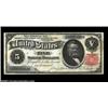 Image 1 : Fr. 267 $5 1891 Silver Certificate About Very Fine. A good looking example of this tougher type that