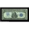 Image 1 : Fr. 271 $5 1899 Silver Certificate Superb Gem New. A beautifully bright, well margined Chief without