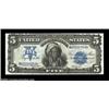 Image 1 : Fr. 278 $5 1899 Silver Certificate Very Choice New. This Chief has terrific color along with great e