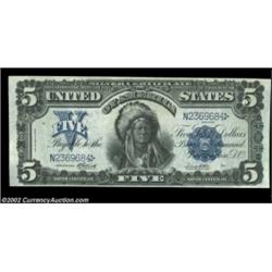 Fr. 280 $5 1899 Silver Certificate Choice New. A well centered example of the Elliott-White signatur