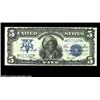 Image 1 : Fr. 281 $5 1899 Silver Certificate Superb Gem New. An outstanding Chief, with super centering of bot