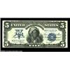 Image 1 : Fr. 281 $5 1899 Silver Certificate Gem New. Strict paper originality, good margins, deep embossing a