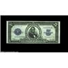 Image 1 : Fr. 282 $5 1923 Silver Certificate Gem New. A strictly original Porthole, with unusually bold, origi