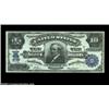Image 1 : Fr. 302 $10 1908 Silver Certificate Extremely Fine. A lightly circulated example of this scarce and.