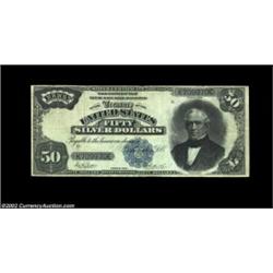 Fr. 335 $50 1891 Silver Certificate Fine. A decent example of this popular type. Although over 100 F