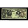 Image 1 : Fr. 348 $1 1890 Treasury Note Fine. This rare number is at the higher end of the grade range, and it