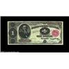 Image 1 : Fr. 351 $1 1891 Treasury Note About New. Hugely margined and with terrific original embossing, but t