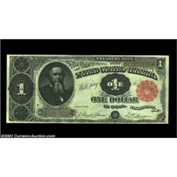 Fr. 351 $1 1891 Treasury Note About New. A nice Stanton Treasury Note that has retained most of its.