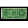 Image 2 : Fr. 353 $2 1890 Treasury Note Very Choice New. This Fancy Back Treasury Note has perfectly bright, d