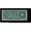 Image 2 : Fr. 353 $2 1890 Treasury Note CGA About Uncirculated 50. We can only see only light, off-center fold