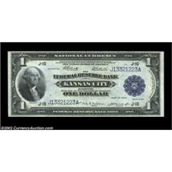 Fr. 738 $1 1918 Federal Reserve Bank Note Gem New. The standout feature on this nice FRBN is its dee