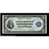 Image 1 : Fr. 745 $1 1918 Federal Reserve Bank Note About New. A nice example of this scarcer Battleship numbe