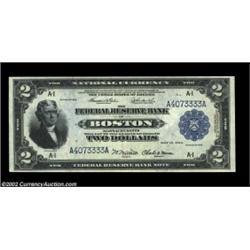 Fr. 748 $2 1918 Federal Reserve Bank Note Gem New. A truly outstanding Battleship Deuce, with super.