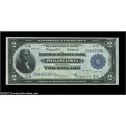 Fr. 754 $2 1918 Federal Reserve Bank Note CGA Choice Uncirculated 64. This gorgeous Battleship note.