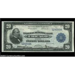 Fr. 824 $20 1915 Federal Reserve Bank Note CGA Gem Uncirculated 66. The CGA grade on this note appea