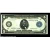 Image 1 : Fr. 847a $5 1914 Federal Reserve Note Very Choice New. An unusually bright example that is quite nea