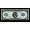 Image 1 : Fr. 850 $5 1914 Federal Reserve Note Choice New. A nicely centered New York Federal Reserve Note. Im