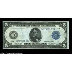 Fr. 850 $5 1914 Federal Reserve Note About New. A lovely natural AU. Important notice: We expect to.