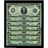 Image 1 : Seven Fr. 904 $10 1914 Federal Reserve Notes. This nice group of circulated Feds consists of fully h