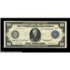 Image 1 : Fr. 947 $10 1914 Federal Reserve Note Choice Extremely Fine. A perfectly natural note, and a rather.