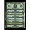 Image 1 : Federal Reserve Note $20s. Eight of the district banks are included in this lot of Fed $20s: Fr. 971