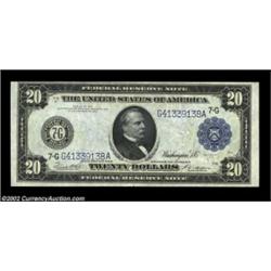 Fr. 991a $20 1914 Federal Reserve Note About New. Good originality and color. Important notice: We e