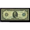 Image 1 : Fr. 1050 $50 1914 Federal Reserve Star Note Very Good. Only twenty-one $50 Star Note Feds are known,