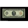 Image 1 : Fr. 1074a $100 1914 Federal Reserve Note Red Seal Very Fine. The $100 Red Seal is a type which remai